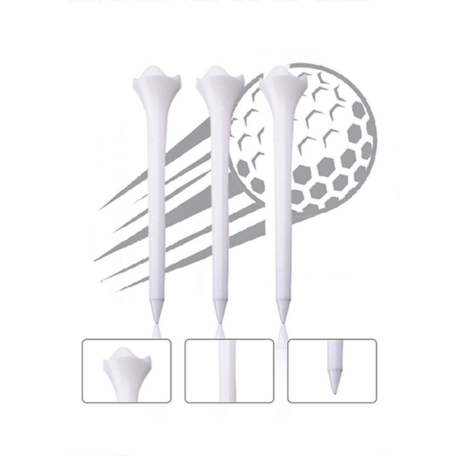 Custom ABS Golf Tee 7