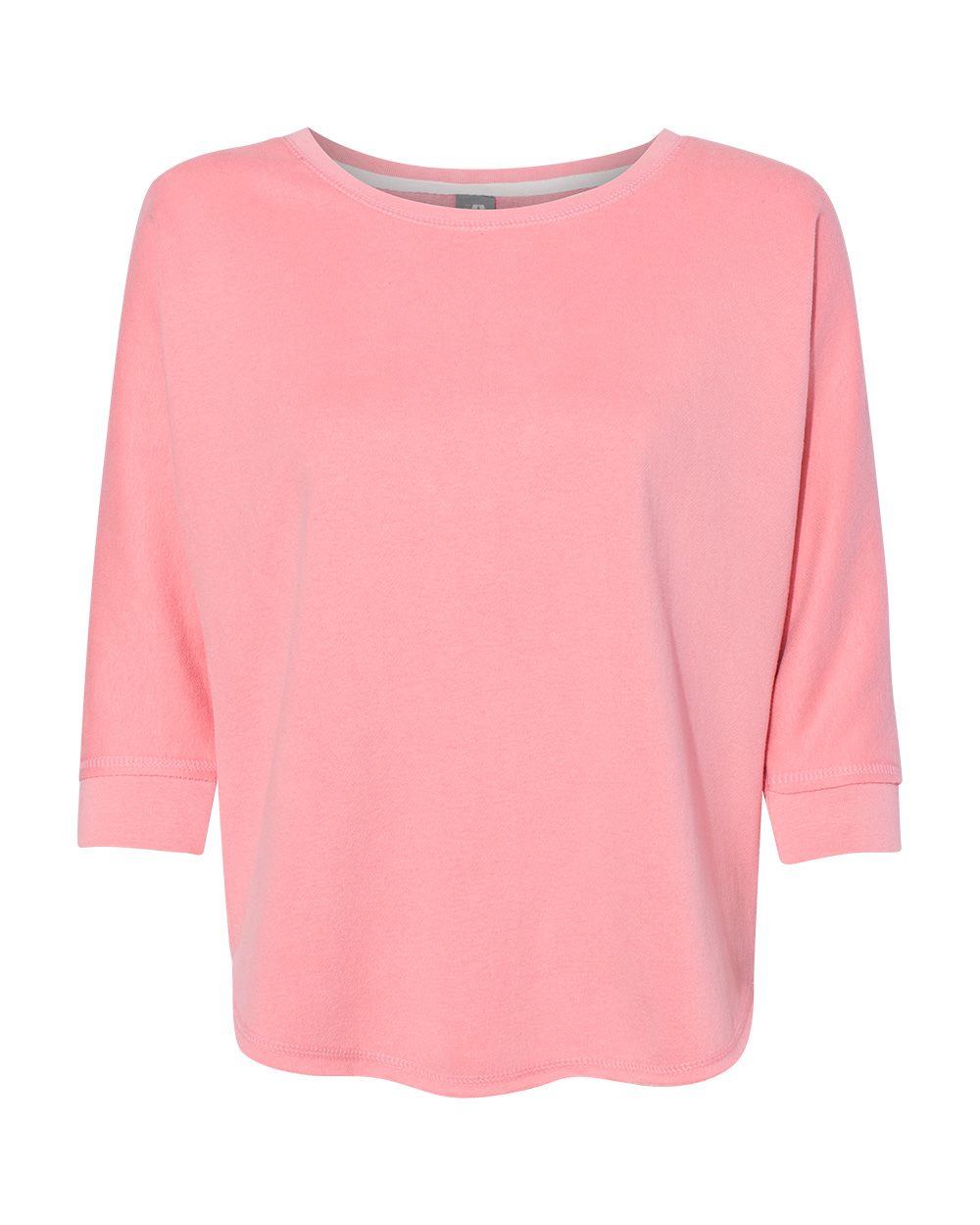 Women's Lounge Fleece Dolman Crewneck Sweatshirt - 8685 7