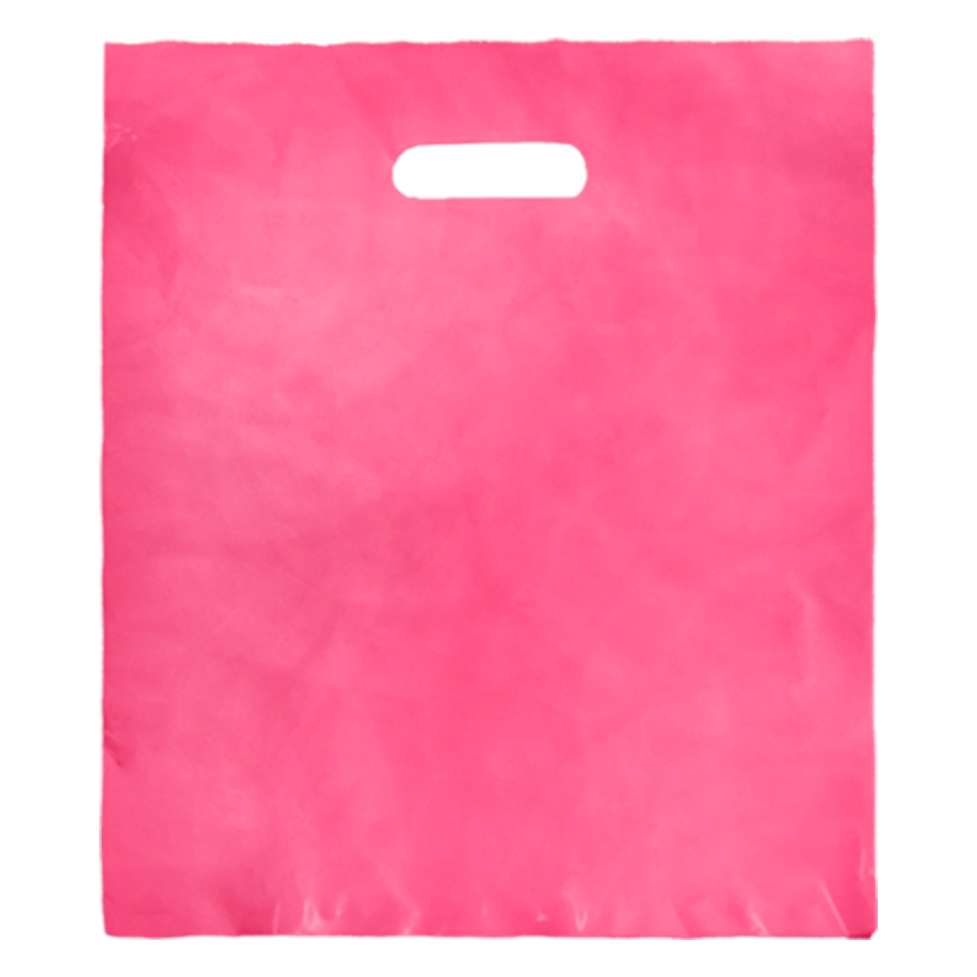 Rush Service Plastic Die Cut Shopping Bags 2