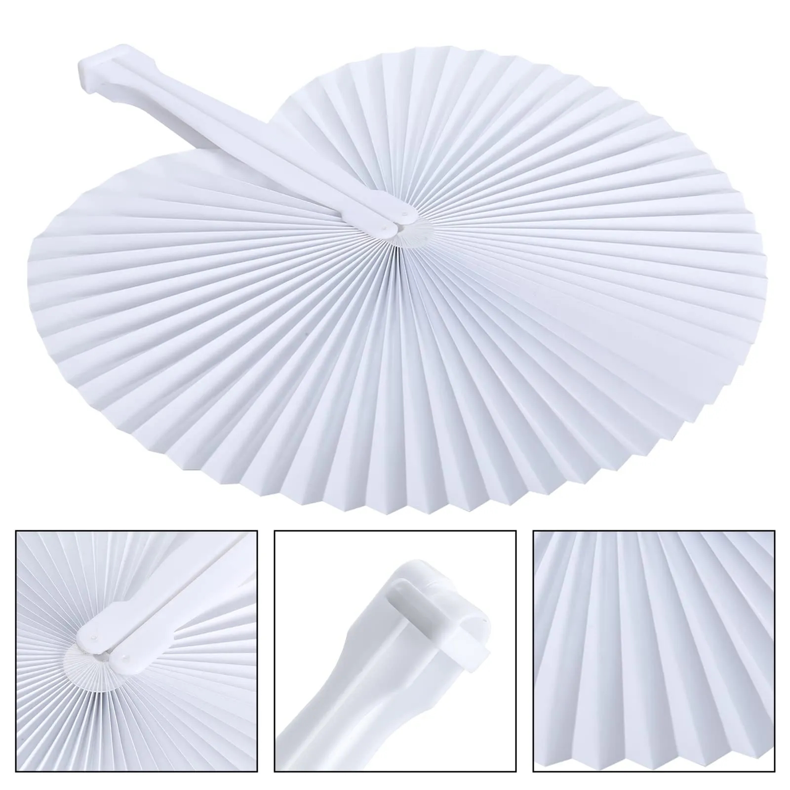 Wedding Folded Paper Fans 4