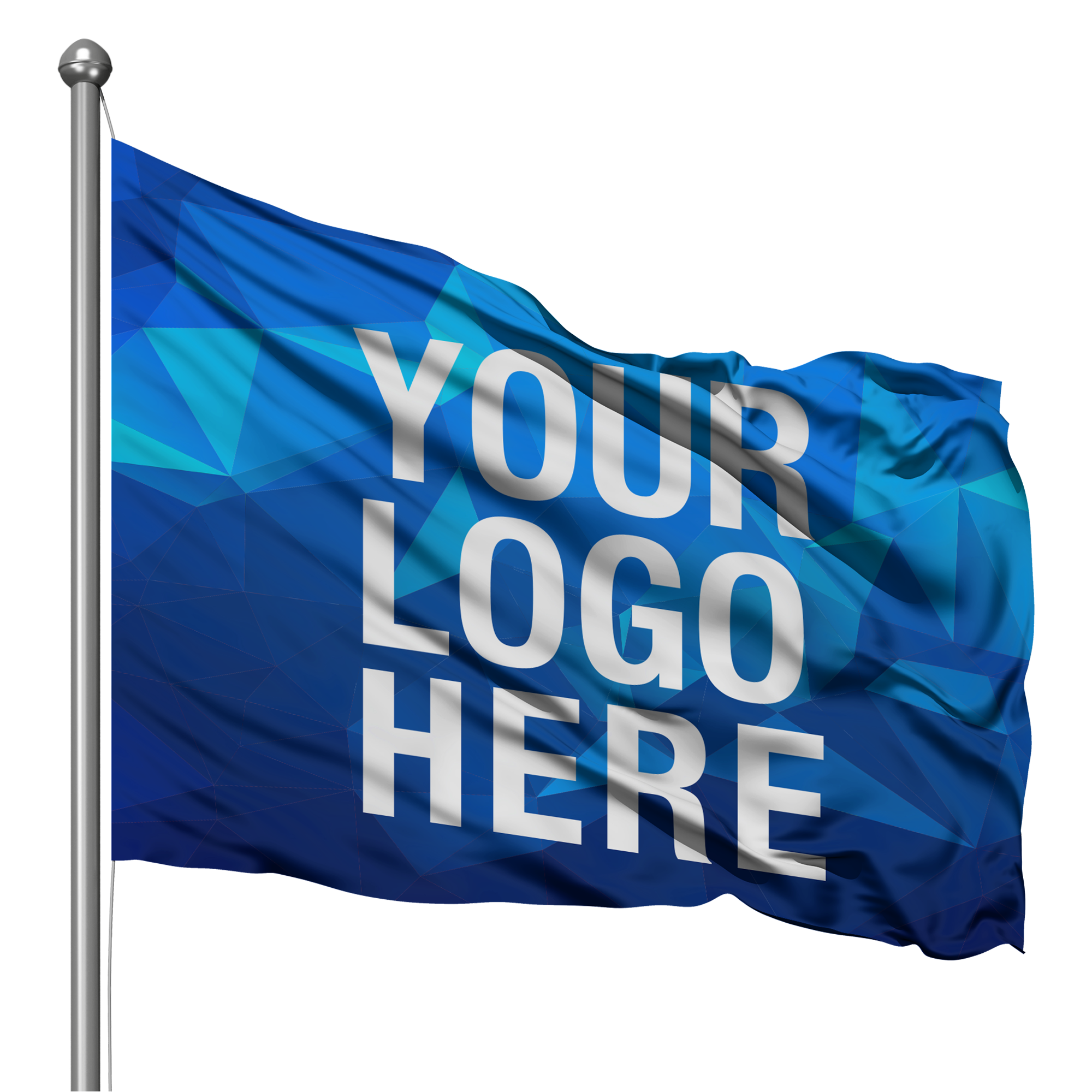 Premium Sublimated Single-Sided Flag - 3'x5' 7