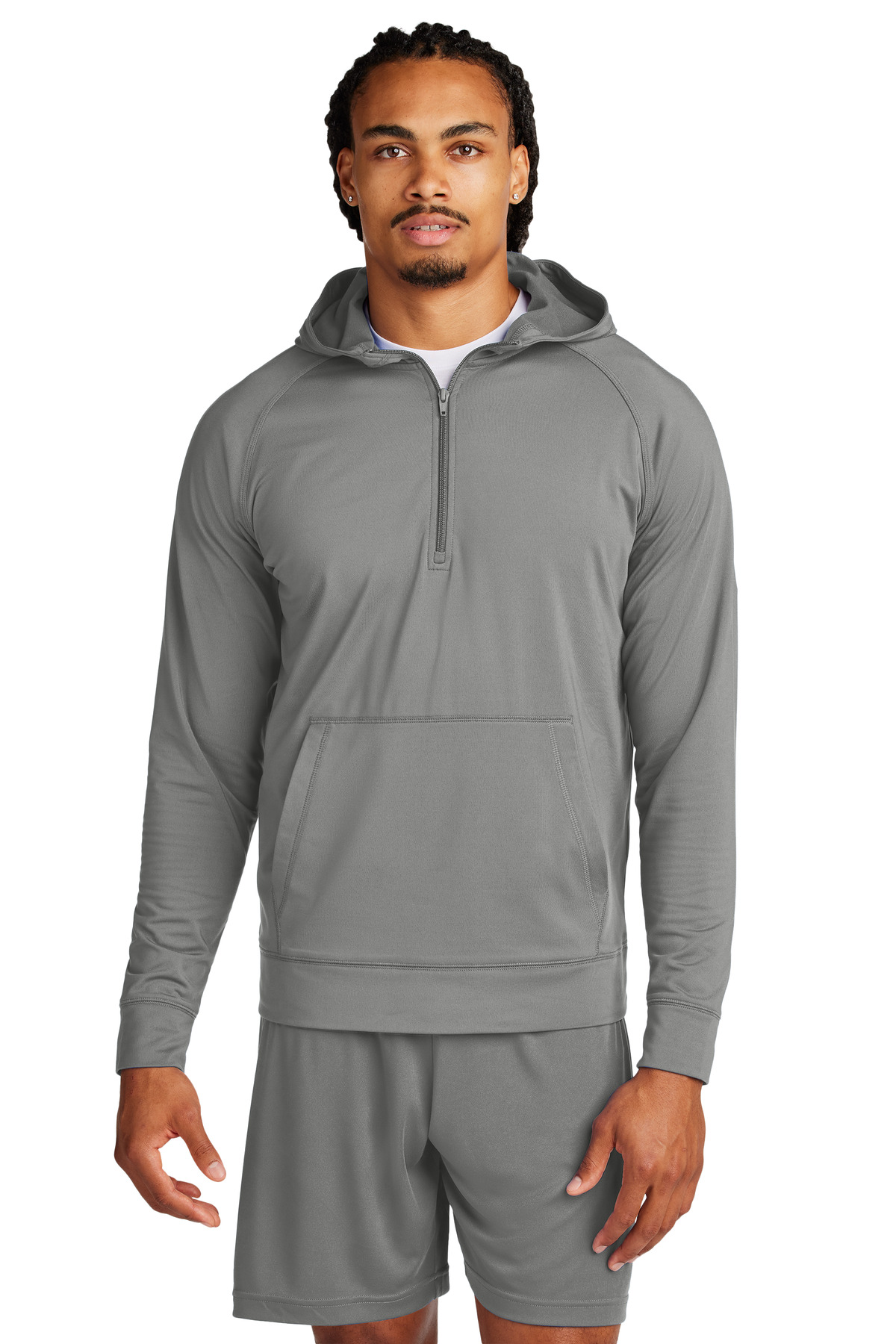 Sport-Tek Sport-Wick Stretch 1/2-Zip Hoodie ST856 26