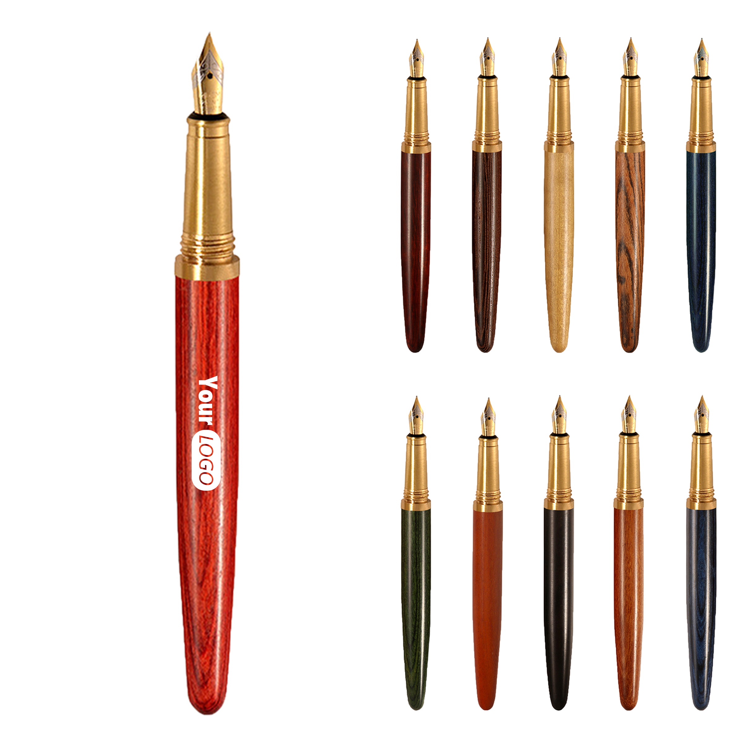 Wood Retro Business Pen 2