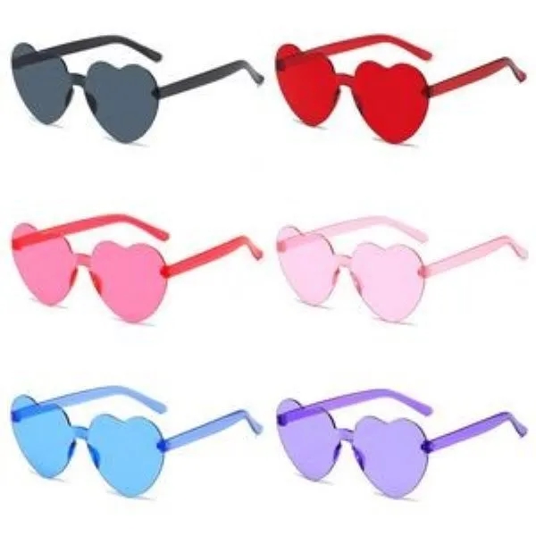 Heart Shape Sunglasses 5