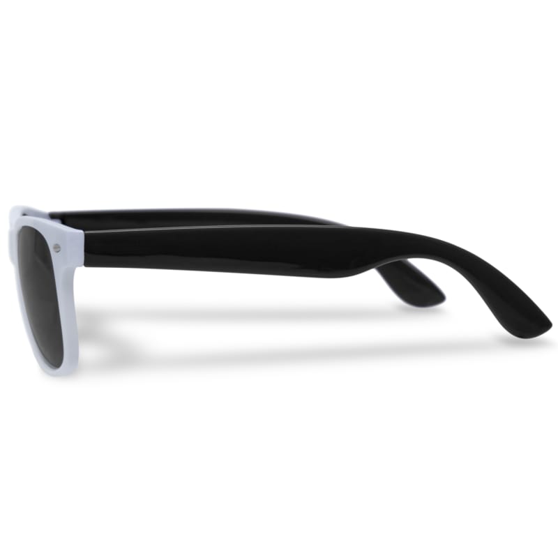 Custom White Frame Plastic Sunglasses 24