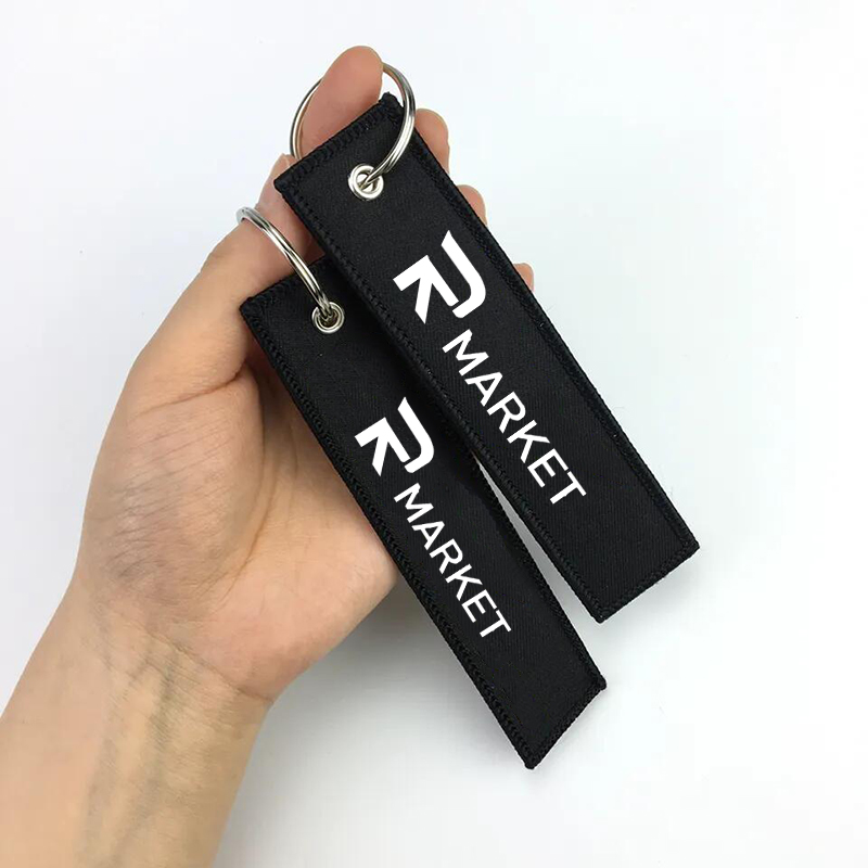 Embroidered Keychain Tag 2