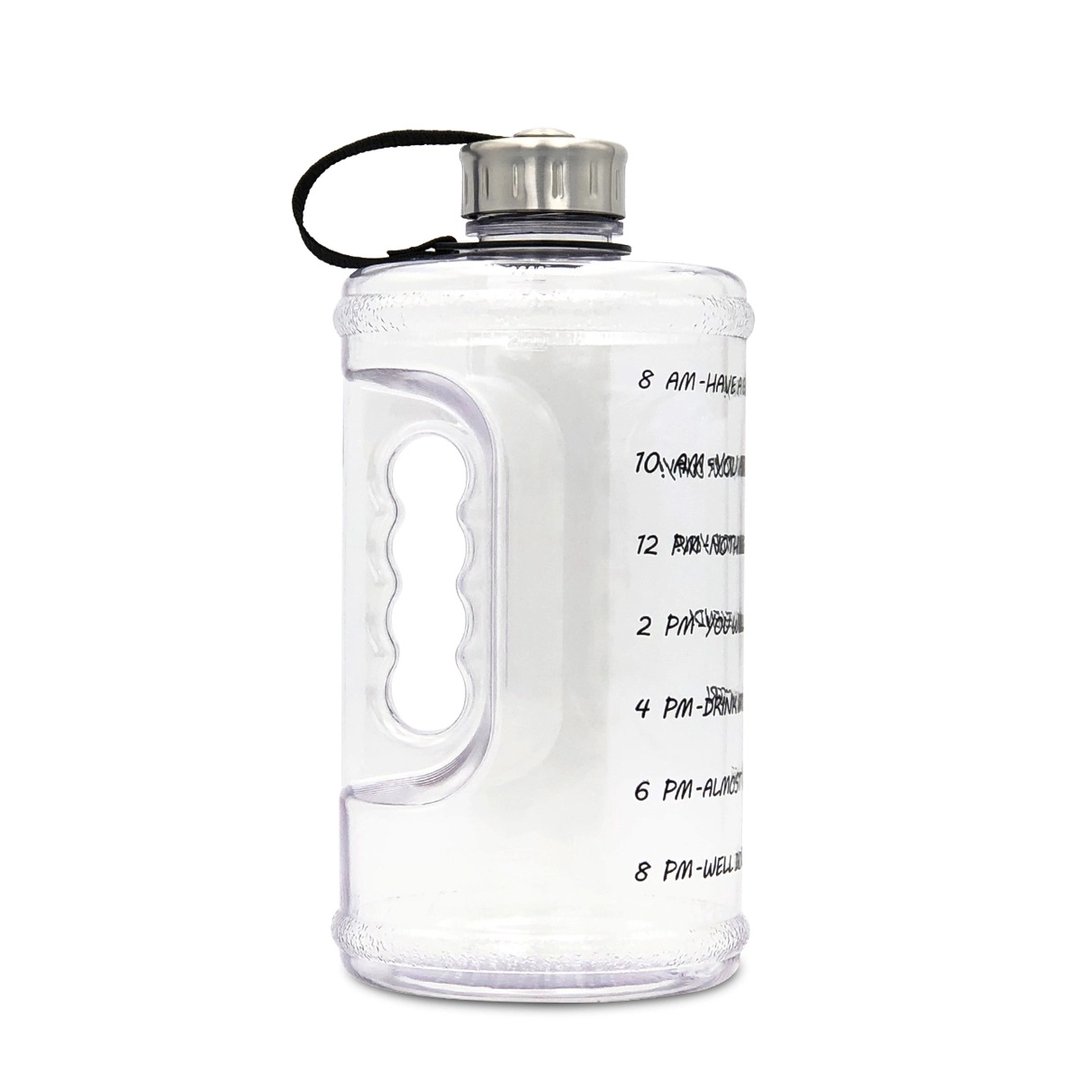 Custom 73 oz PC Material Water Bottle with Time Marker 4