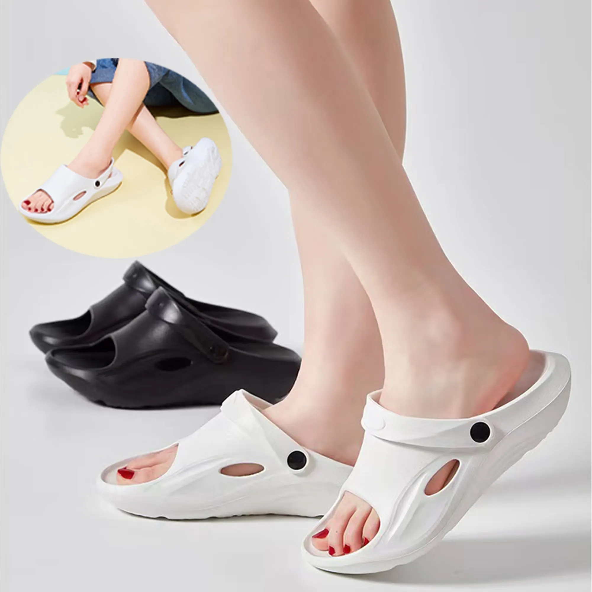 70% Pressure Relief! EVA Ergonomic Slippers for All-Day Comf 3