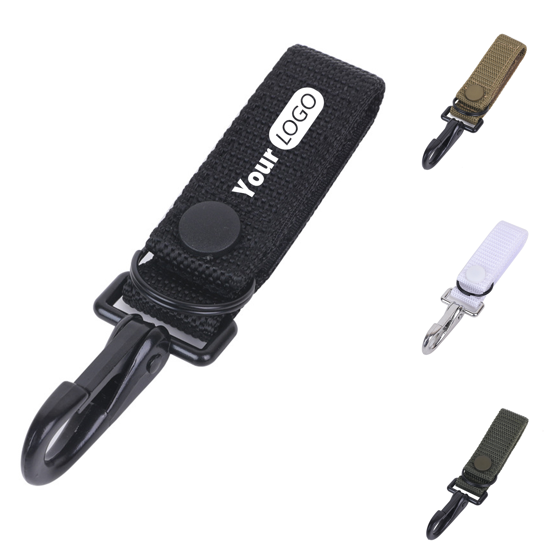 Nylon Outdoor Tactical Mountaineering Keychain 5