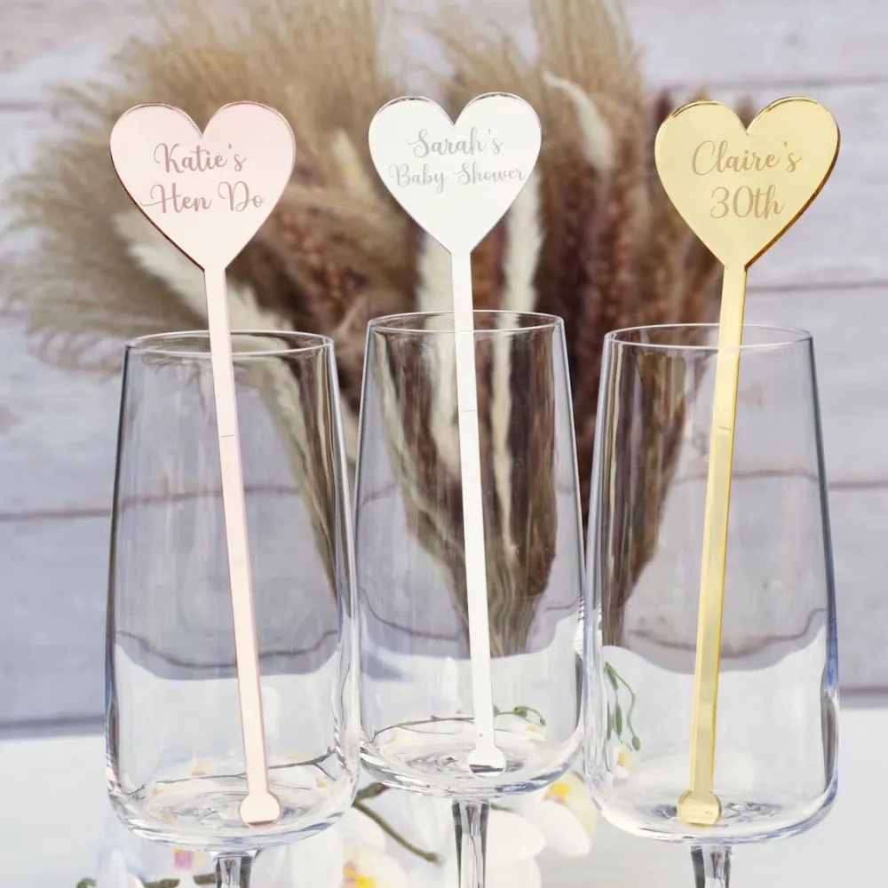 Acrylic Drink Stirrer Rod 6