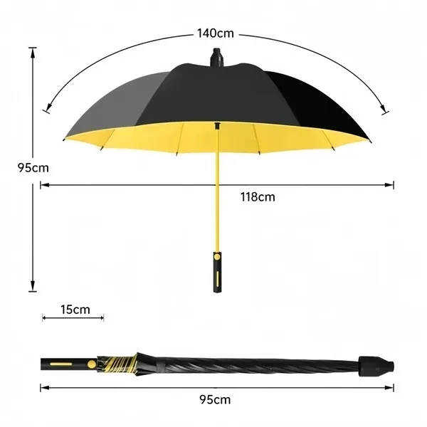 High-Quality Golf Umbrella - Windproof Rain Protection 1