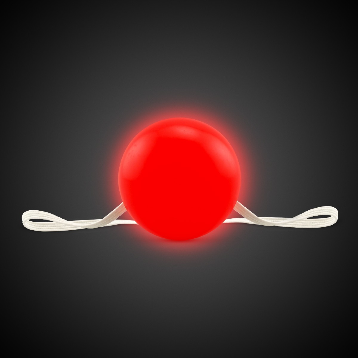 Red LED Light Up Glow Nose 3