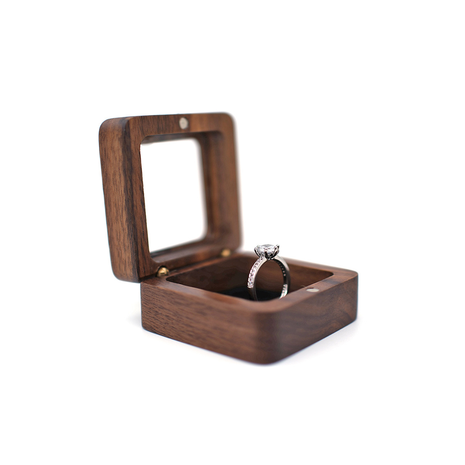 Compact Eco-Friendly Wood  Jewelry Box 3