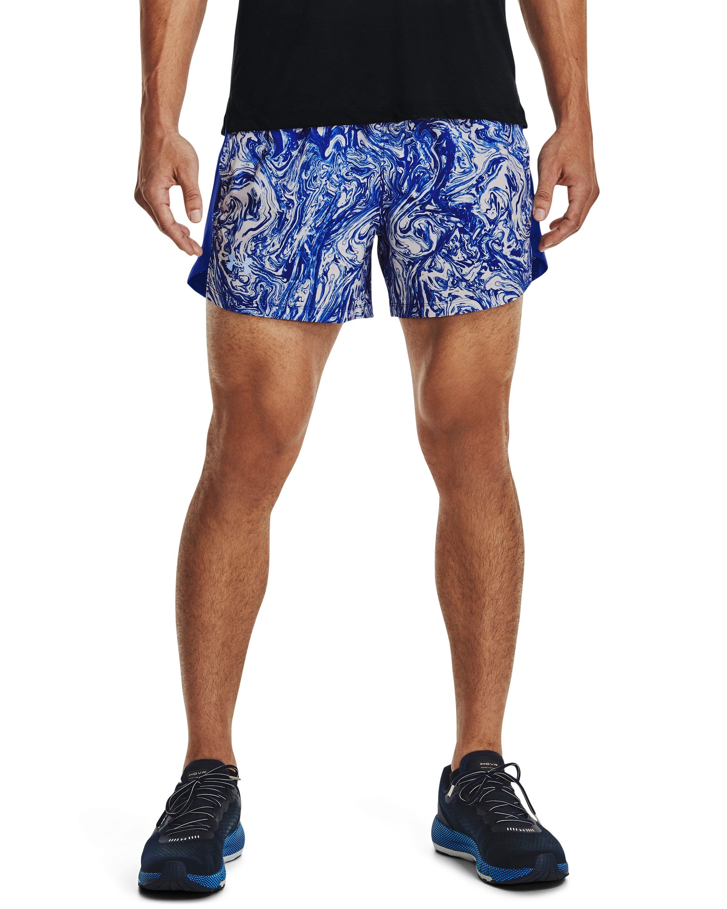 Men's UA Launch SW 5'' Printed Shorts  3