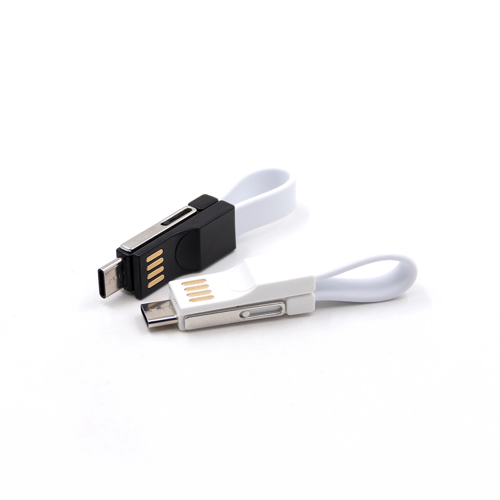 Keychain 3-in-1 Cell Phone Charging Cable 3