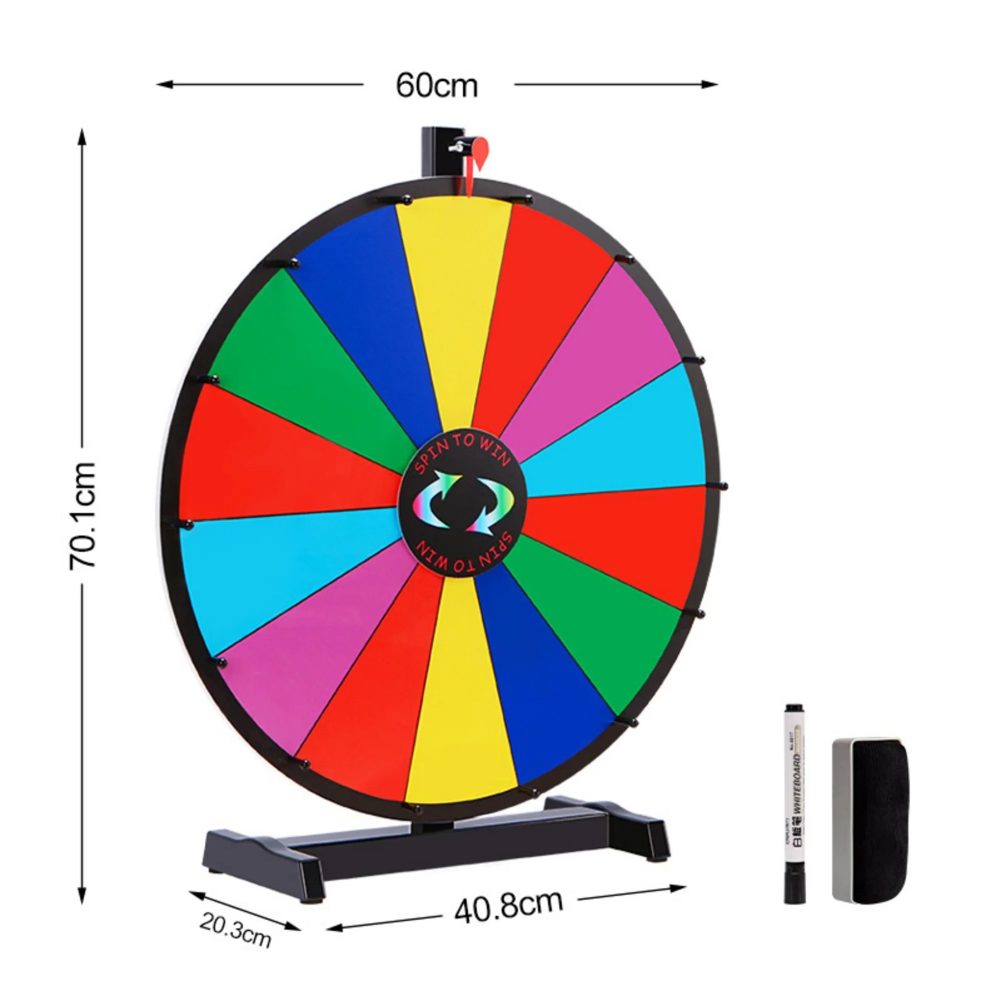 24 Inch Spinning Prize Wheel 3