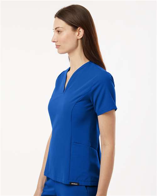 Women's Calix Fit & Flare Scrub V-Neck Top - W10003 31