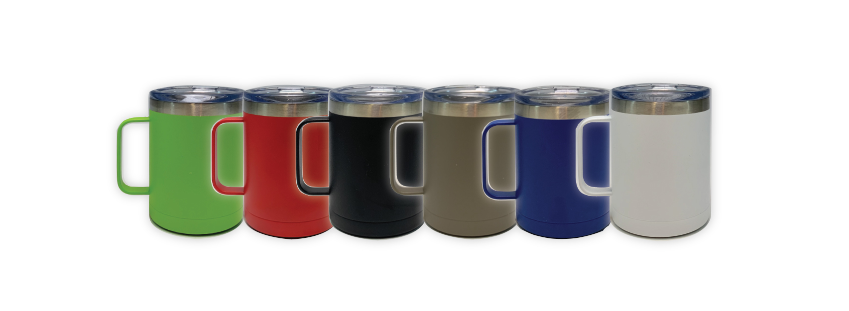 14 oz Stainless Steel Mug w/Handle 2