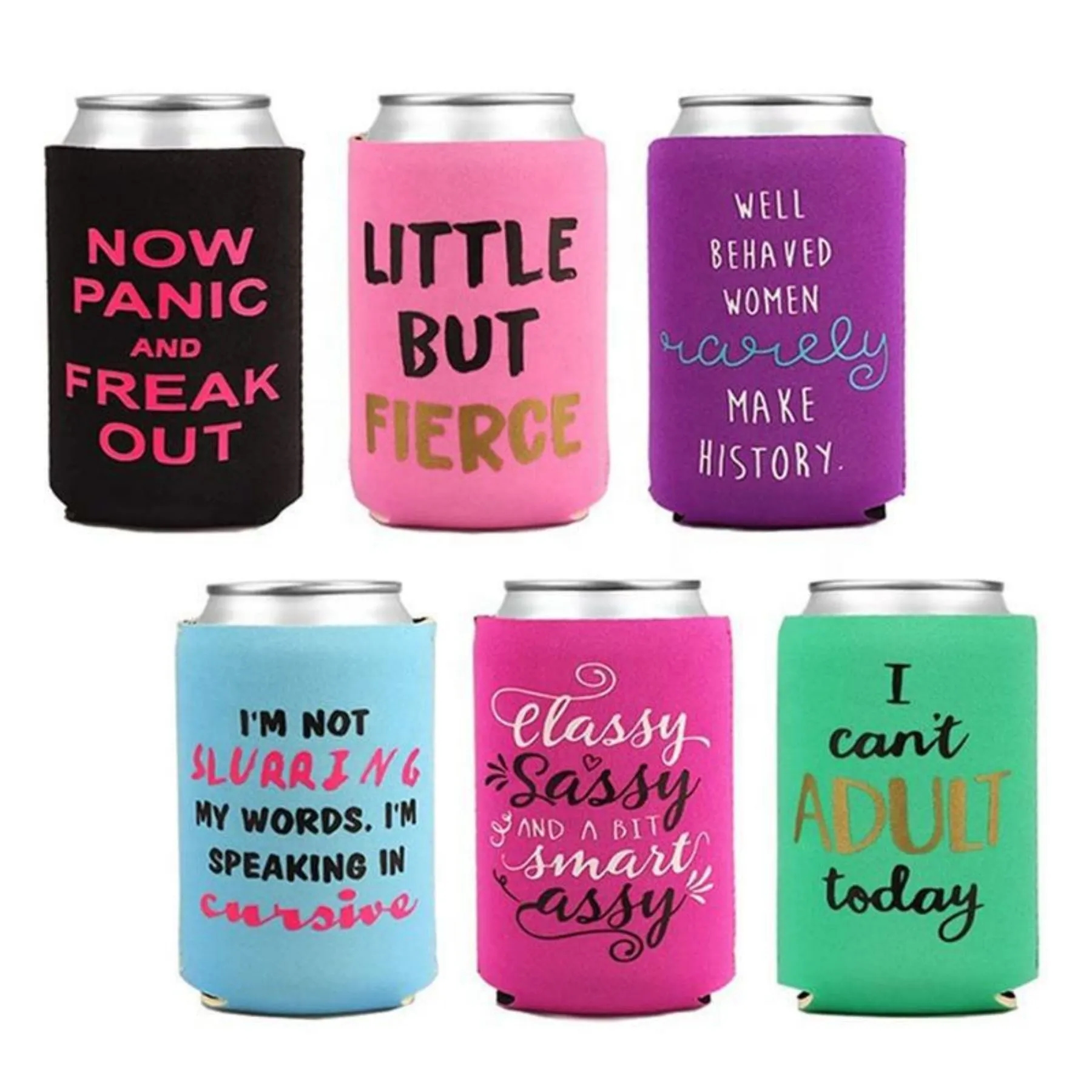 Neoprene Can Sleeve, custom koozie with logo imprint 5