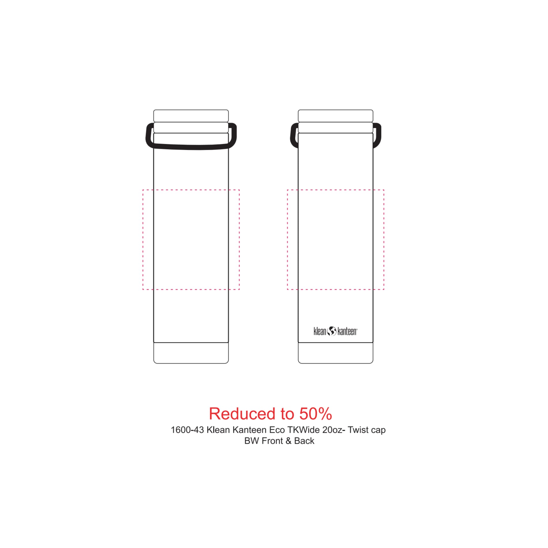 Klean Kanteen Eco TKWide 20oz- Twist cap 33