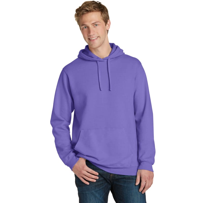 Port & Company Beach Wash Garment-Dyed Pullover Hooded Sweatshirt. 11