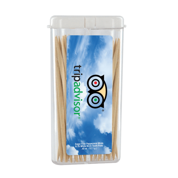 Rectangular Flip-Top Mints and Toothpicks 3