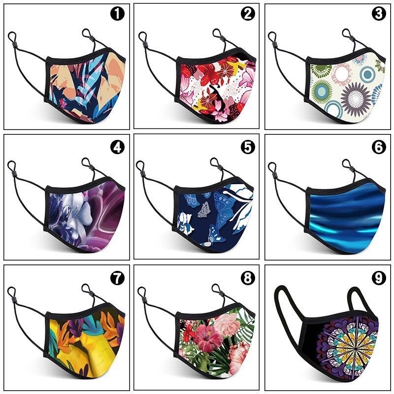 Kids & Children's Antiviral Cotton Face Mask (Reusable) 1