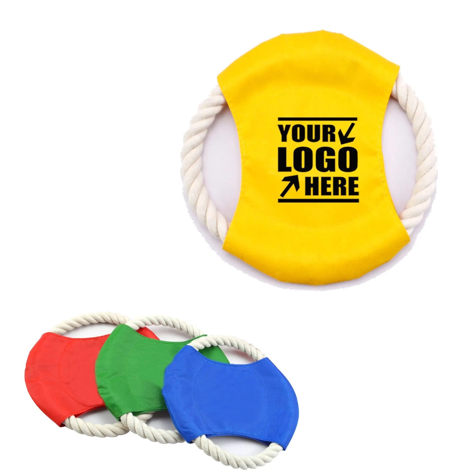 Durable Cotton Rope Flying Disc 4