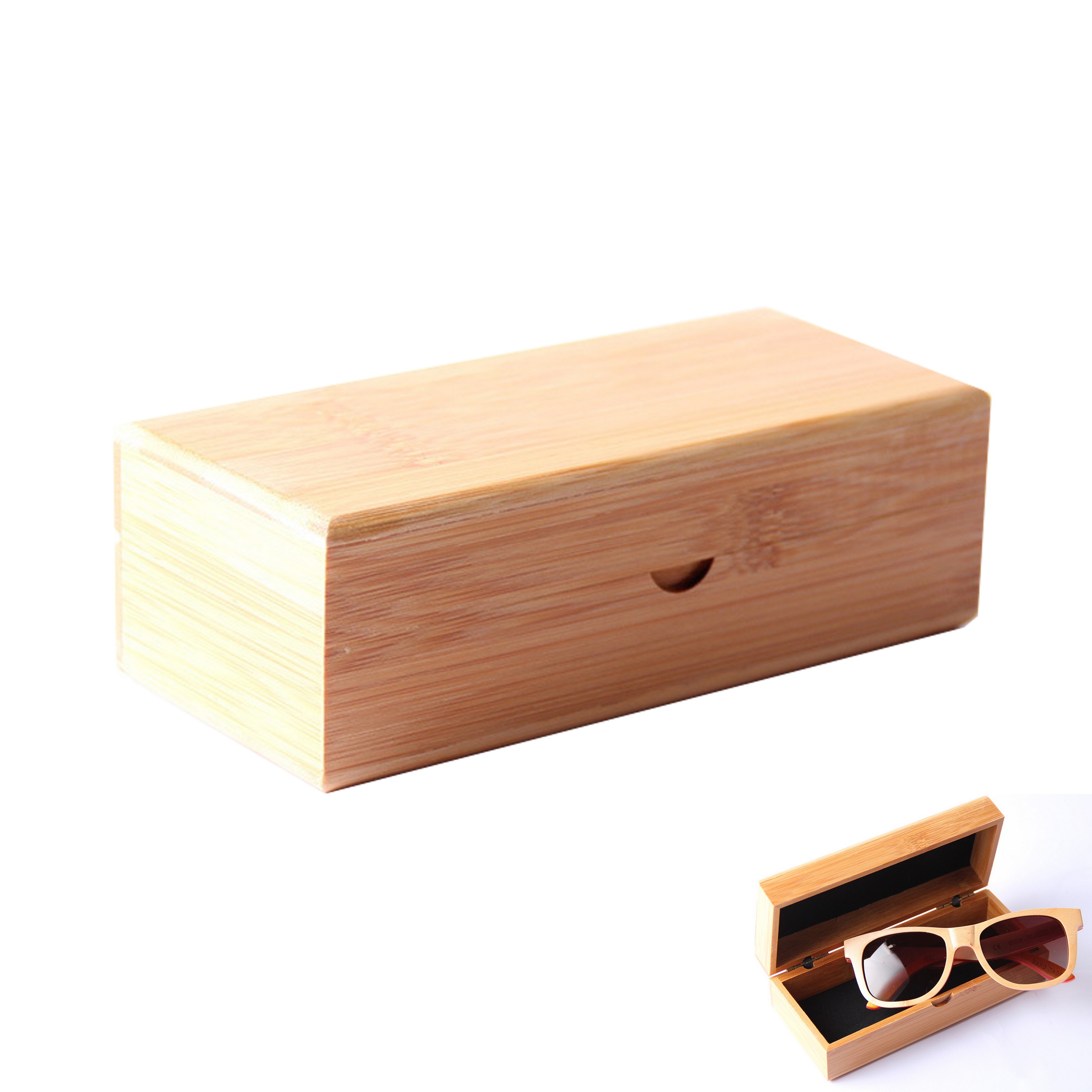 Bamboo Sunglasses Protective Case-Ocean 5