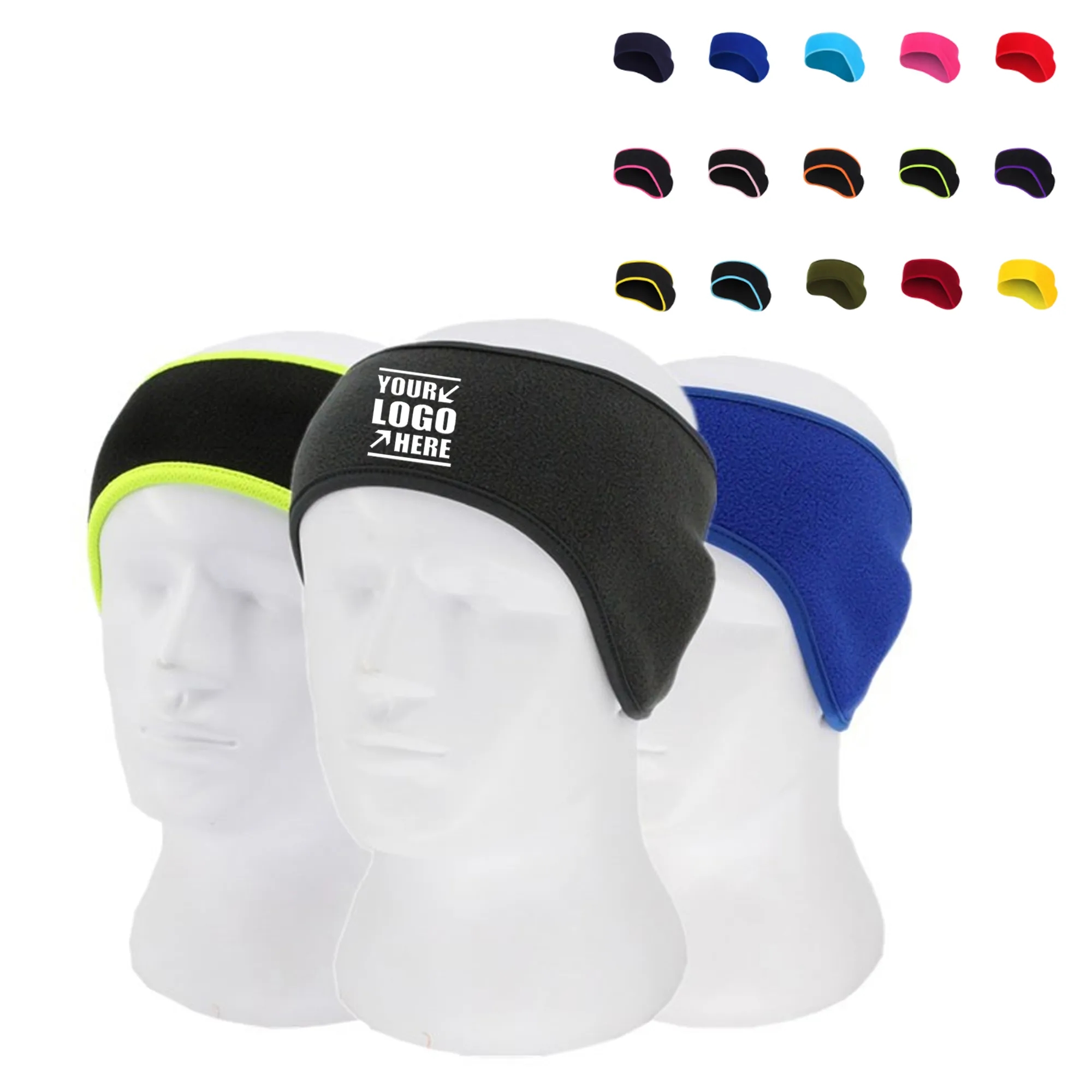 Fleece Ear Warmers Headband Winter Earmuffs 1