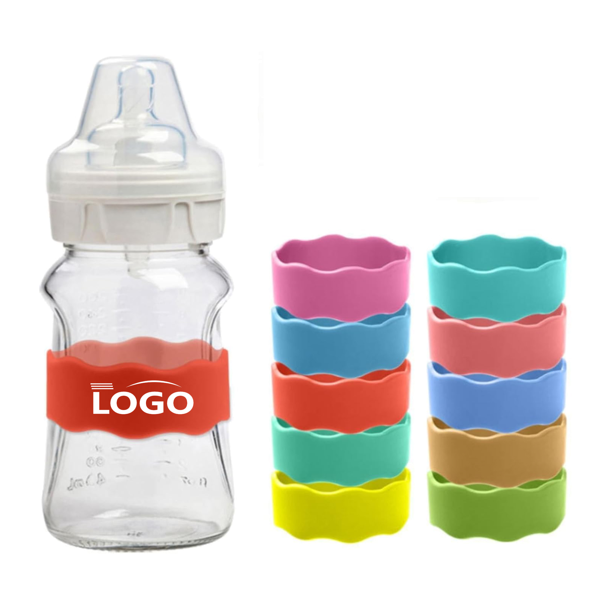 Silicone Bottle Label Bands 3