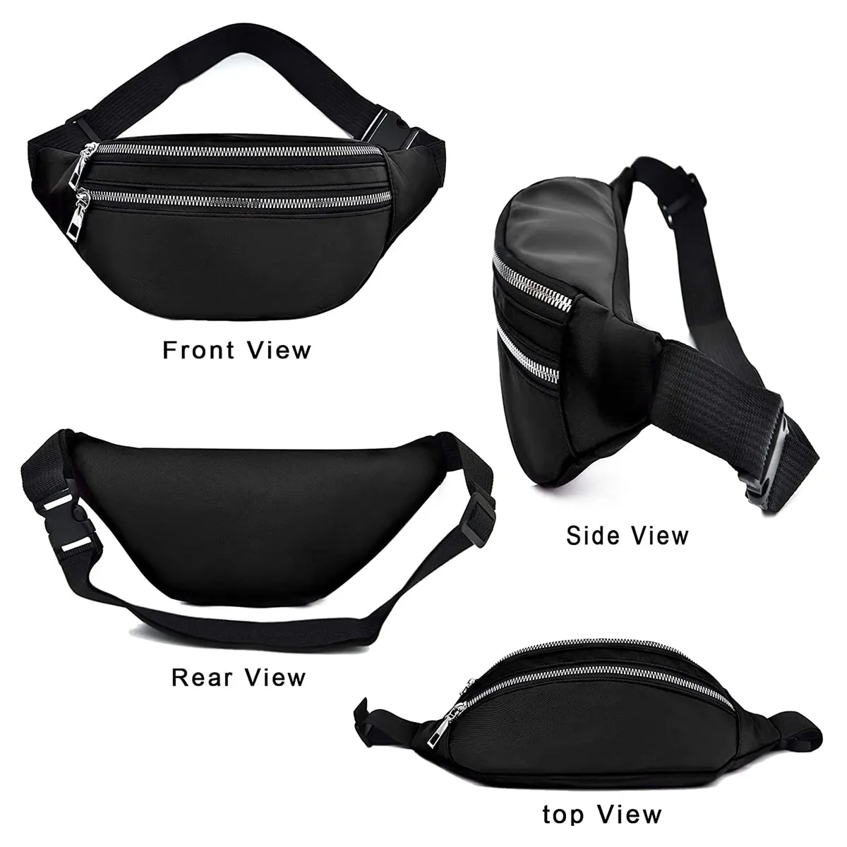 Black Fanny Pack 5