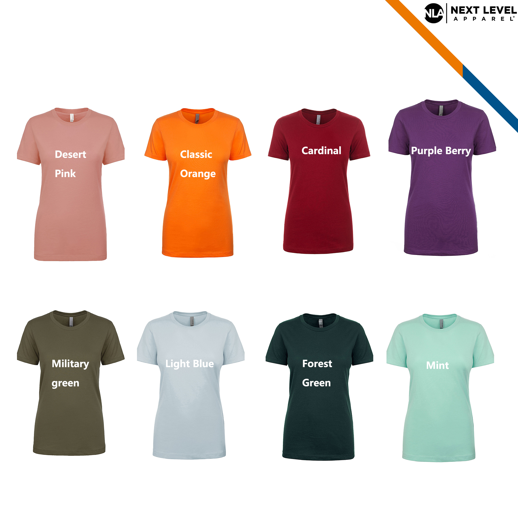 Next Level® 4.3 oz 100% Combed Cotton Jersey Ladies T-shirts 3