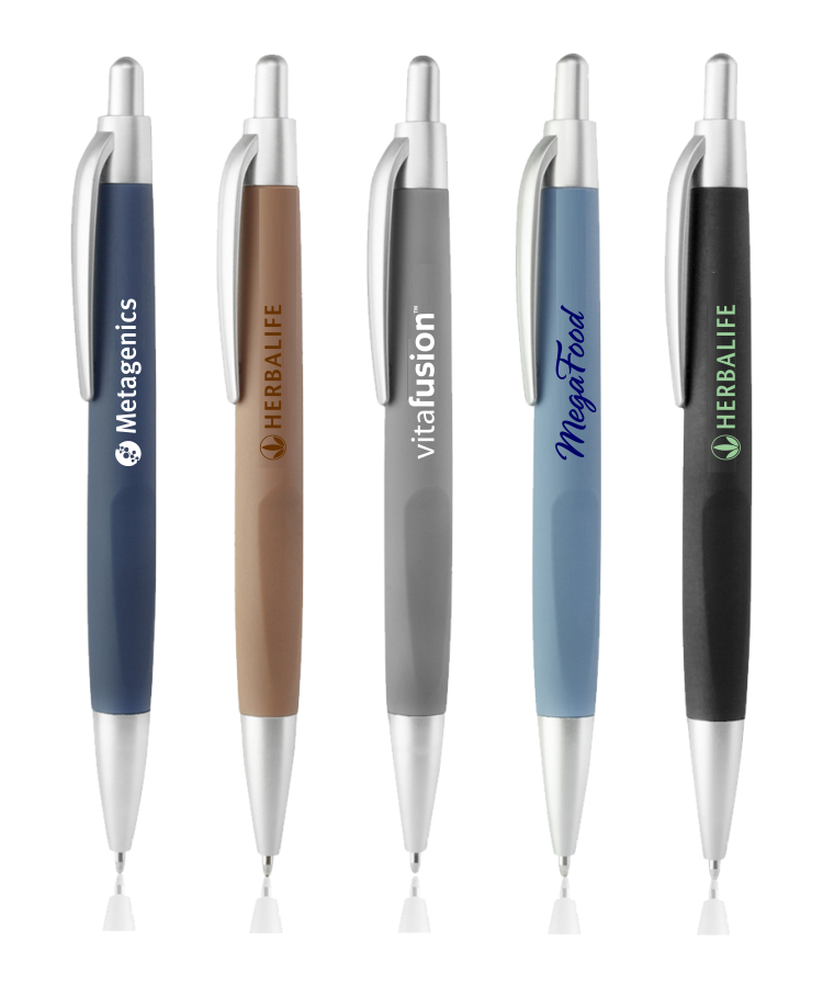 Union Printed - Click Action Plastic Pens 3