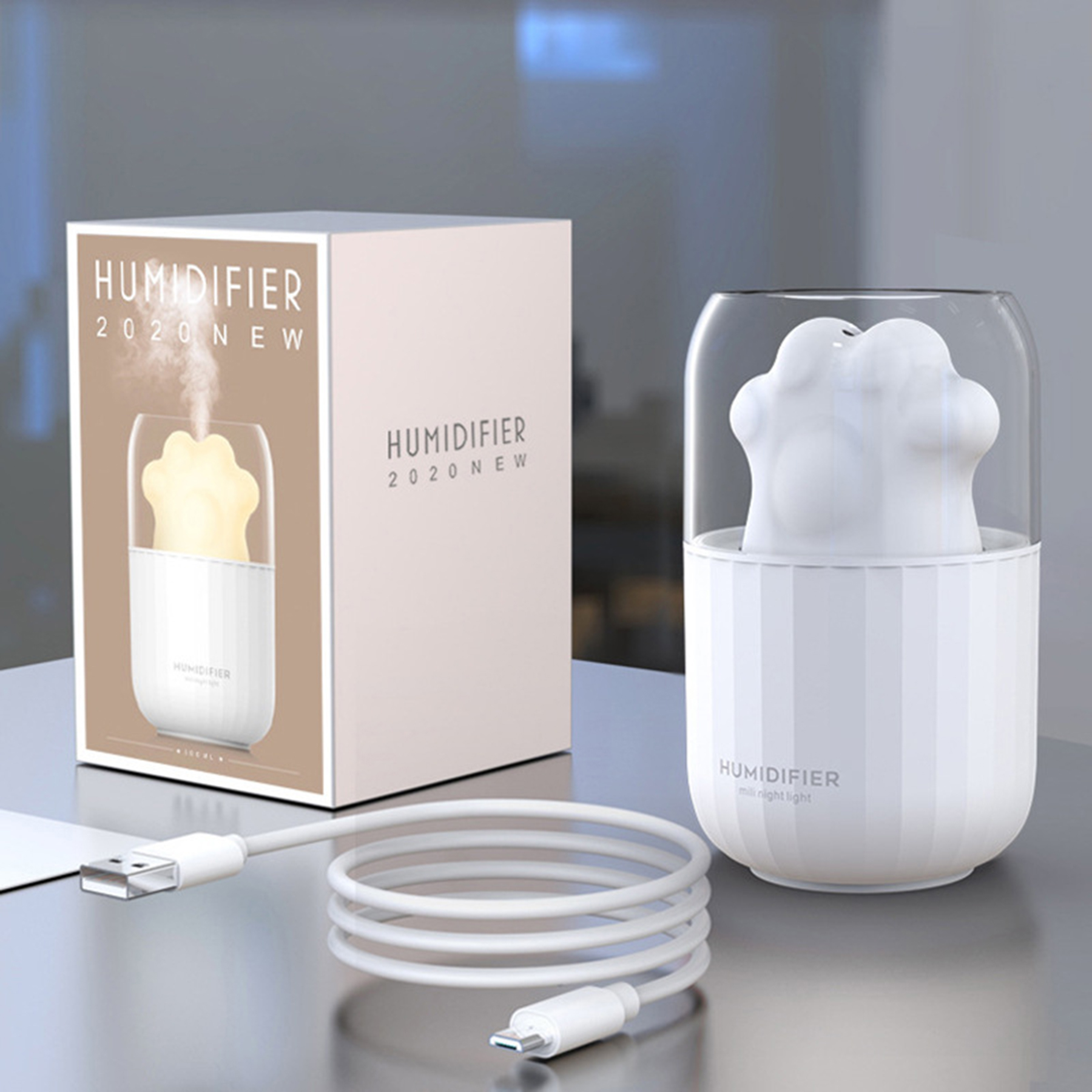 Cat Paw Humidifier Lightweight 3