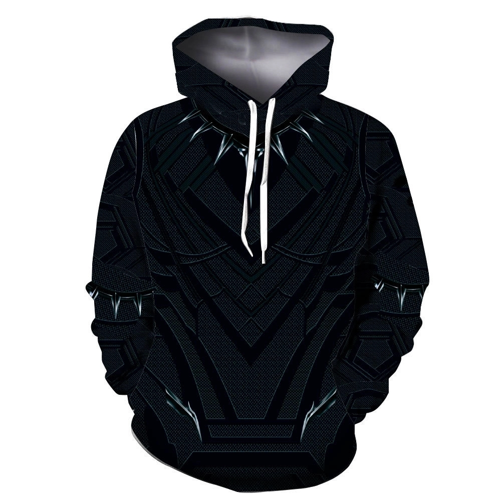 Black Panther Creative Slim Fit Hoodie 6