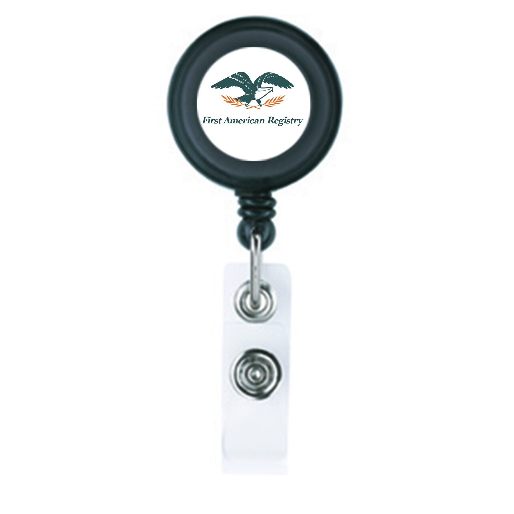 Delfino Badge Holder with Crocodile Clip 2
