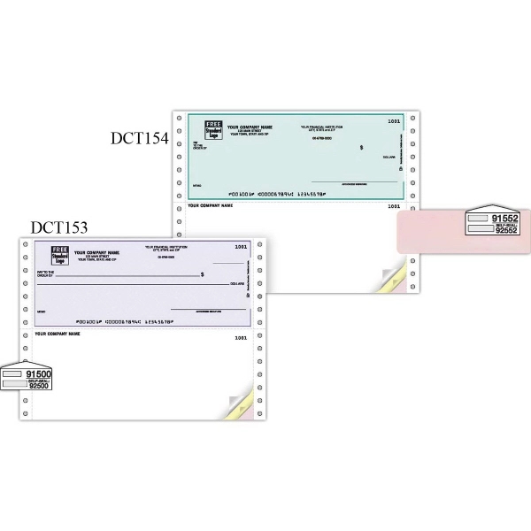 Continuous Top Multipurpose voucher check with lines 2