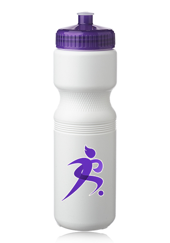 28 oz. Plastic Water Bottles with Push Cap 31