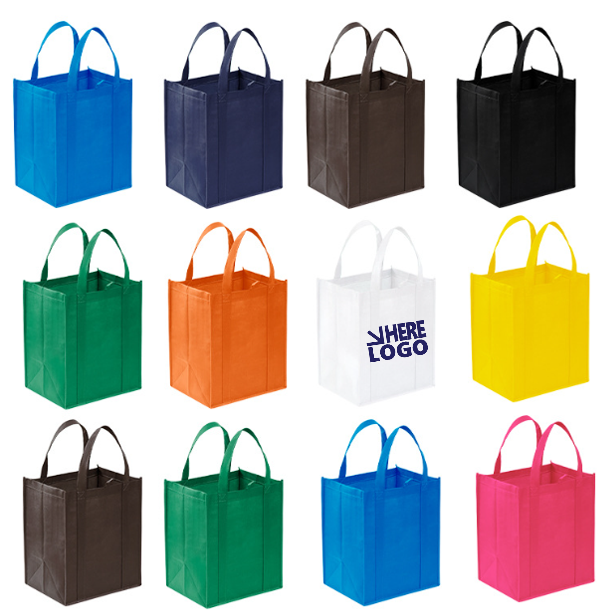 Large  Tote Bag Non-Woven Grocery 1