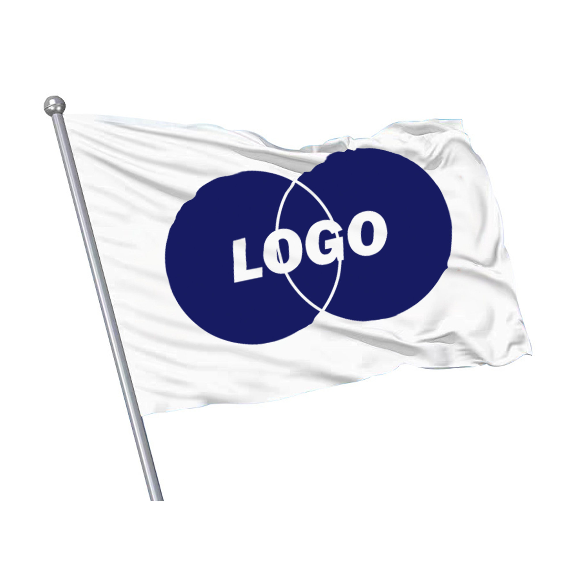 Polyester Flag Custom Printed 3' x 5' 2