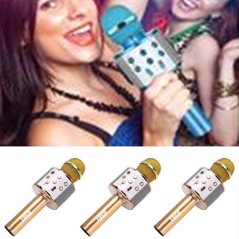 Wireless Bluetooth Karaoke Microphone Rechargeable