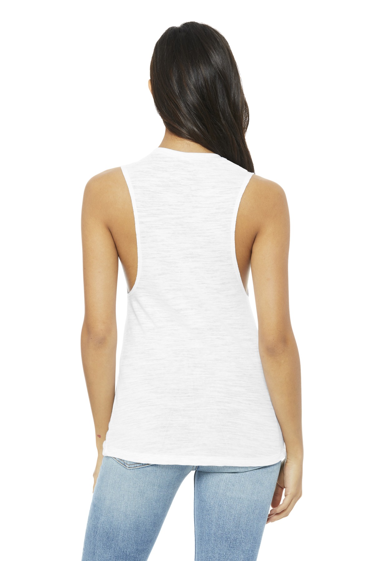 BELLA+CANVAS Women's Flowy Scoop Muscle Tank. BC8803 62