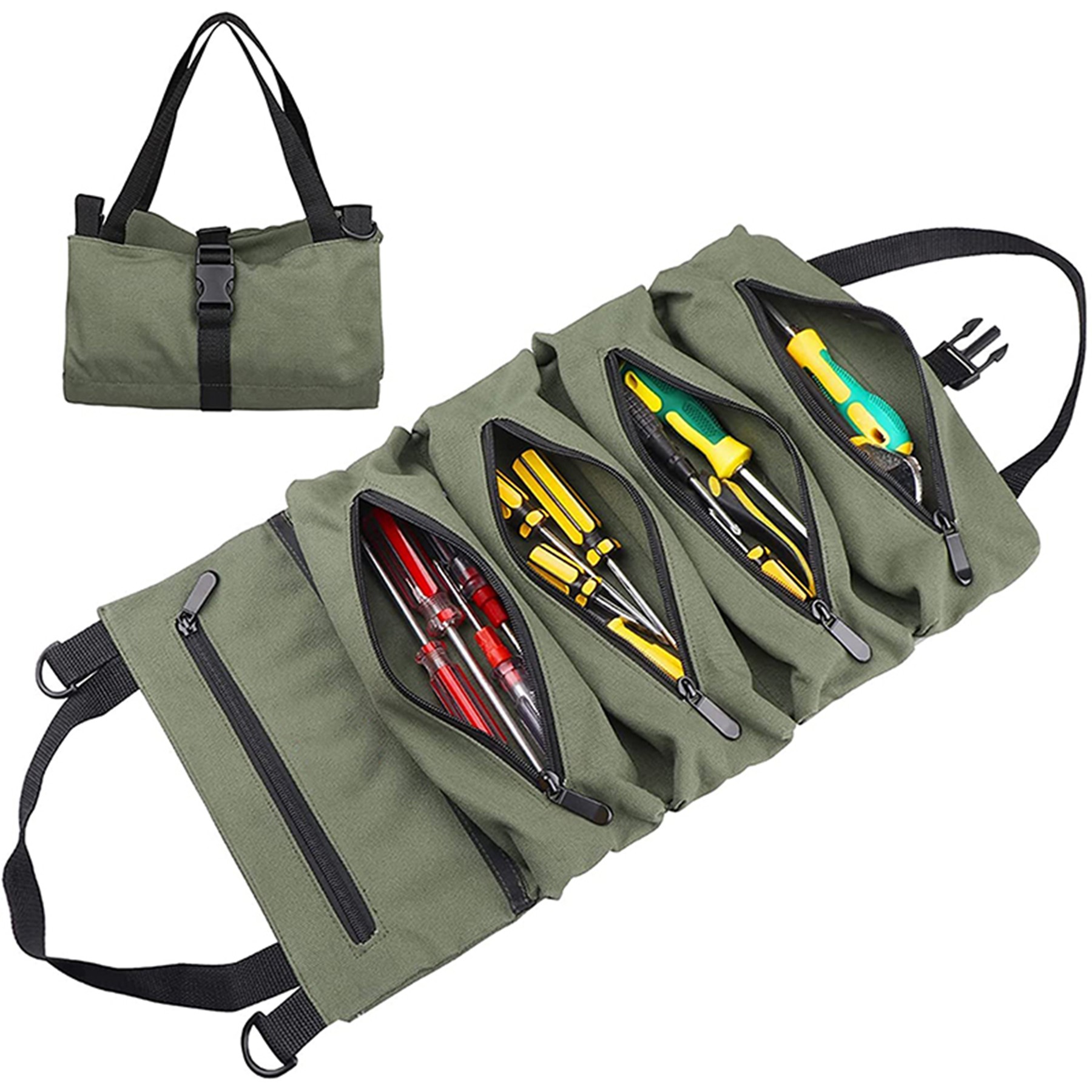 Multifunctional Roll Up Tool Bag 2
