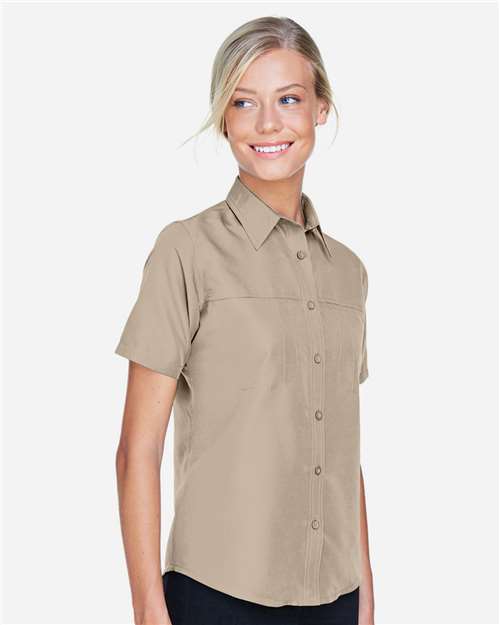 Women's Key West Short Sleeve Performance Staff Shirt - M580W 32