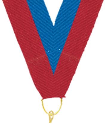0.875" x 30" Red Blue Blue Gold Snap Clip Stock 1