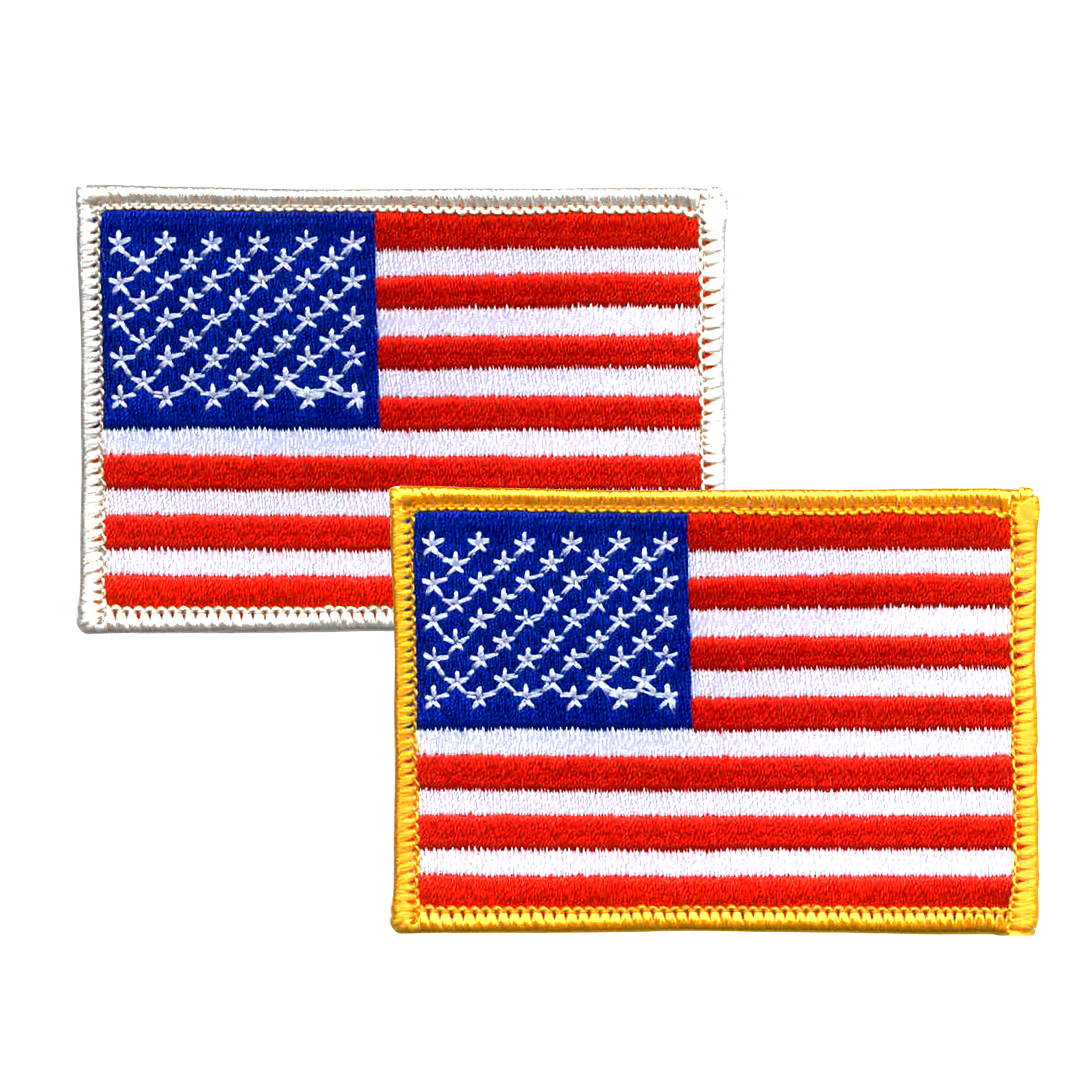 American Flag Embroidered Patch 1