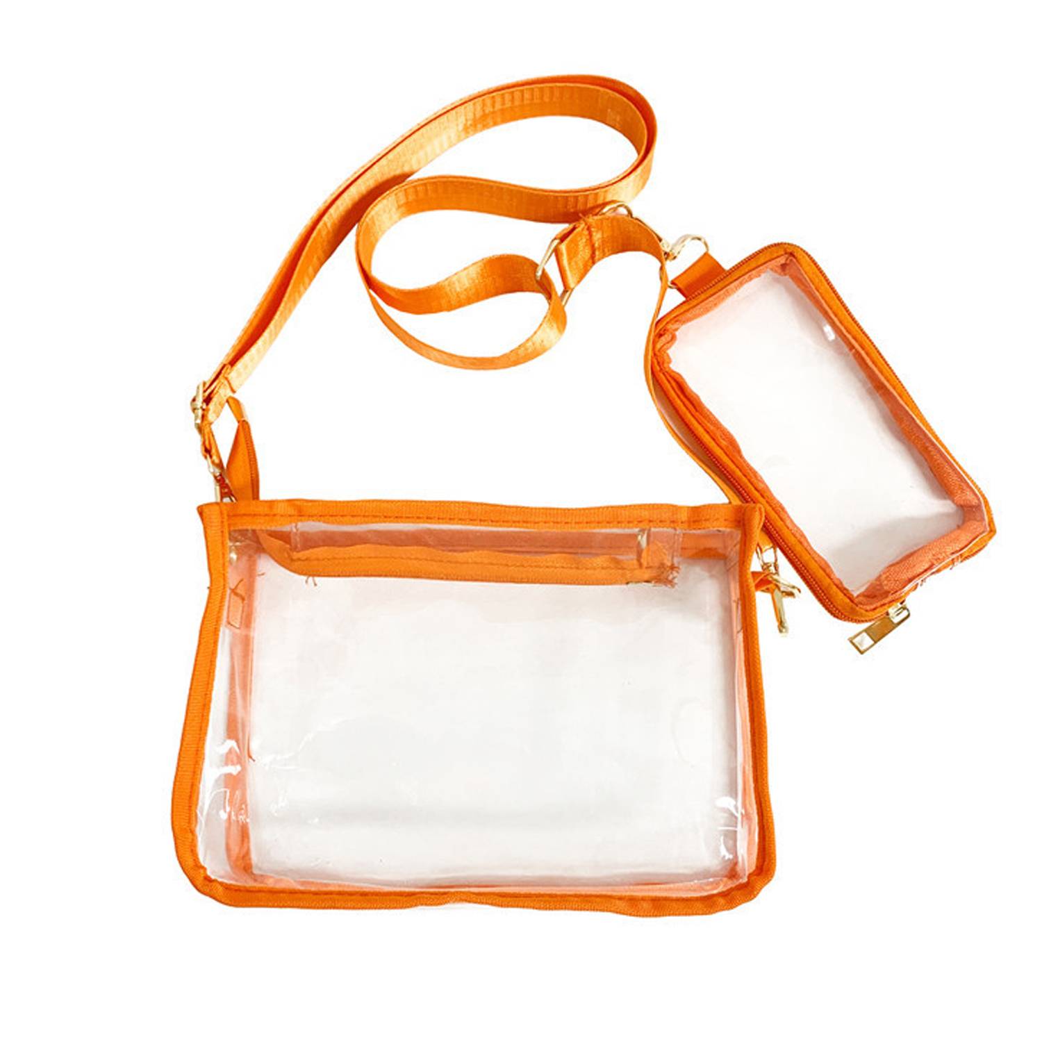 PVC transparent shoulder crossbody bag 5