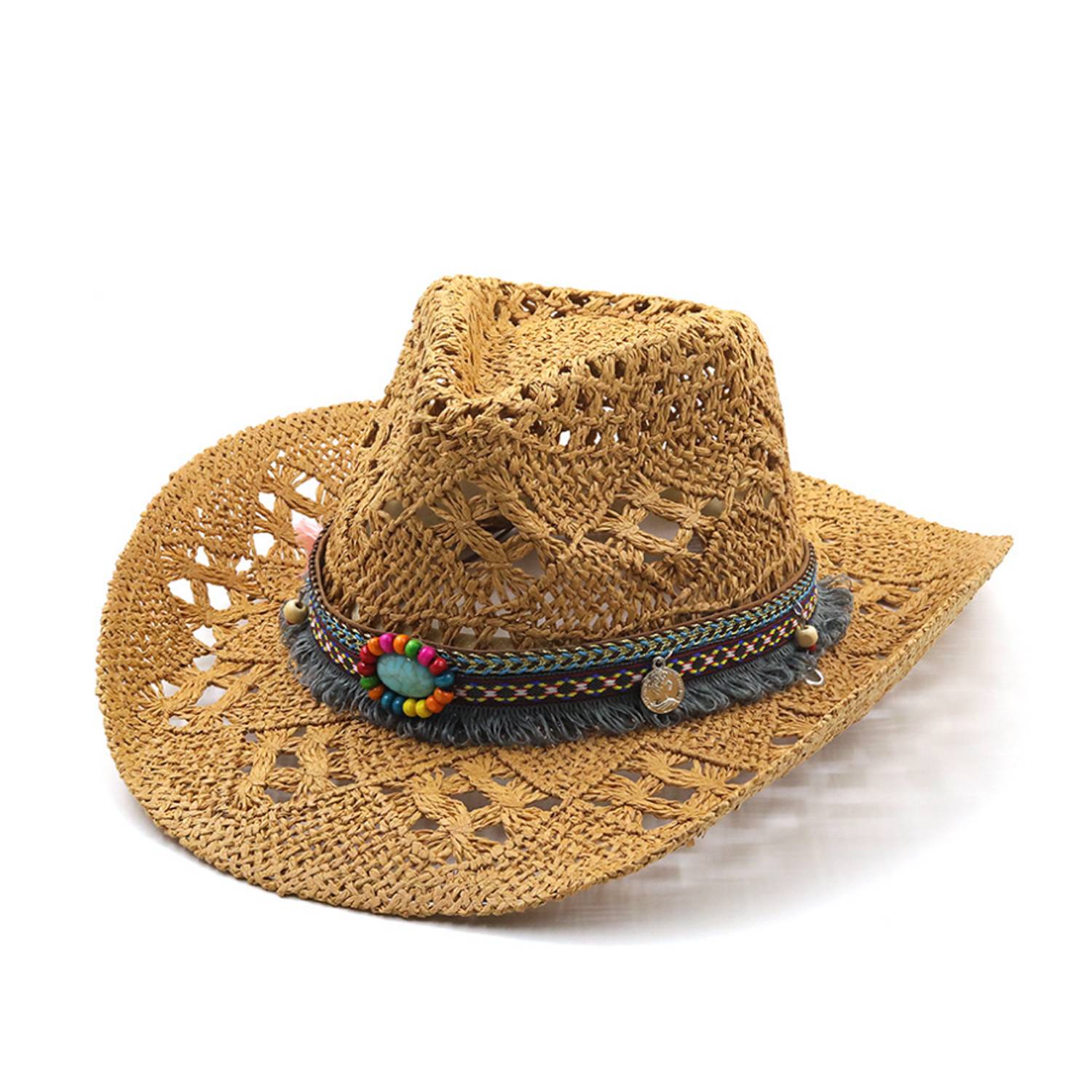 Summer Vintage Hollowed Out Cowboy Hat 3