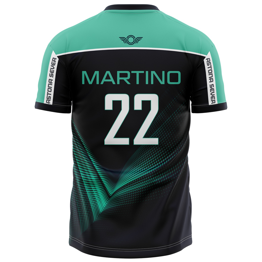 Men's & Kids' Premium Sublimation Football Fanwear Jersey - Spandex with Mesh Siding 10
